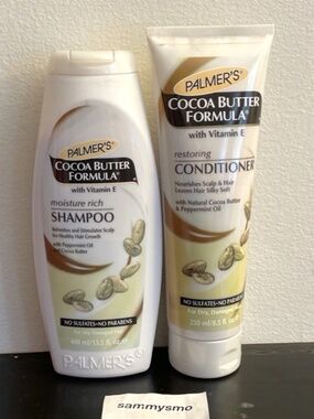 Palmer's Cocoa Butter Formula Restoring & Moisture Rich Shampoo conditioner x 2